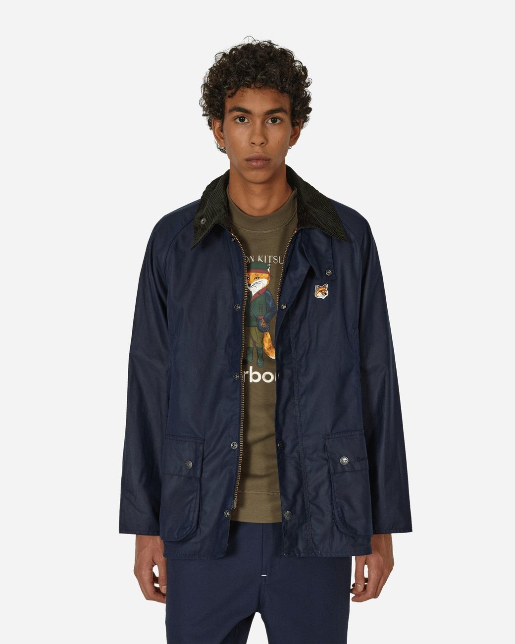 Indigo wax jacket Outlet