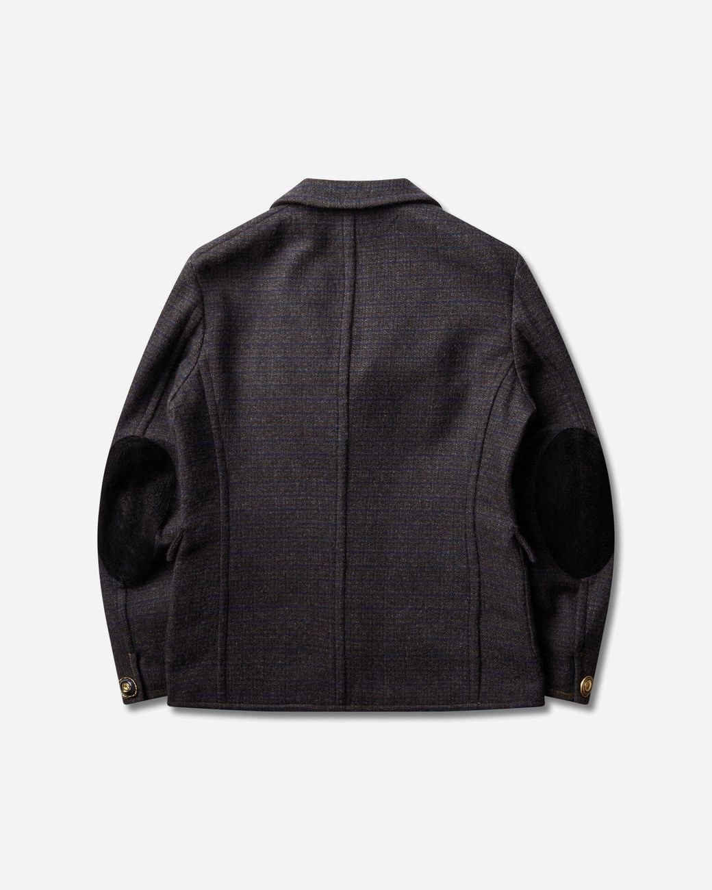 Junya Watanabe S Mixed Tweed Patchwork Hunting Jacket Sax in Black for ...