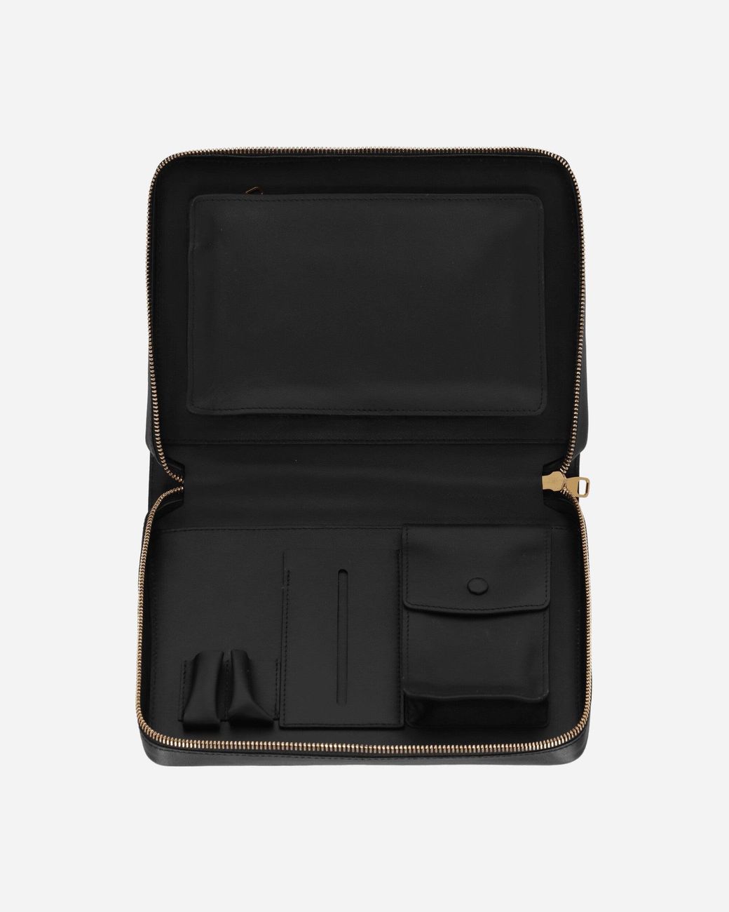 Mister Green Black Leather Ceremony Case for men