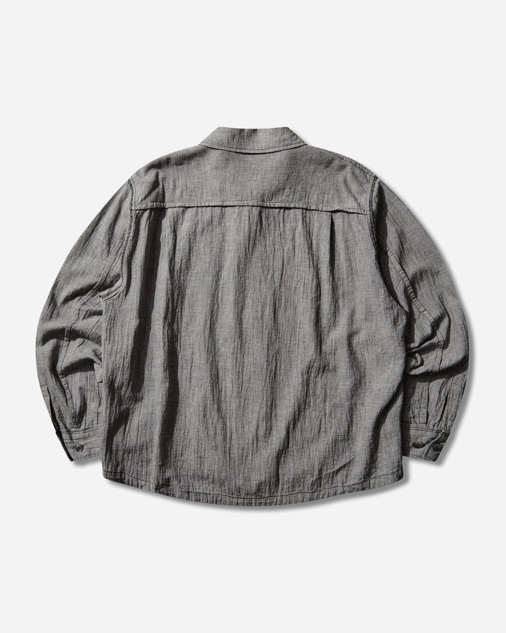 Undercover Gray S Linen-Ramie Blend Cotton Jacket for men