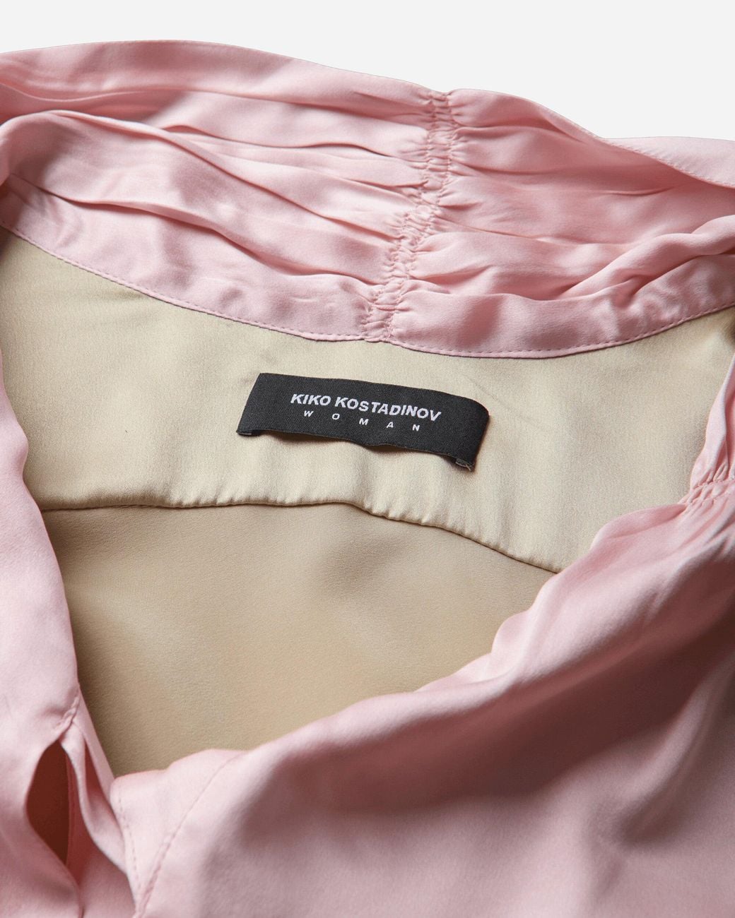 Kiko Kostadinov Pink S Evelyn Blouse Pebble