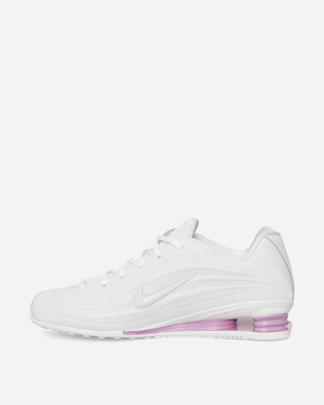 Nike White Women S Shox Z Sneakers / Light Magenta