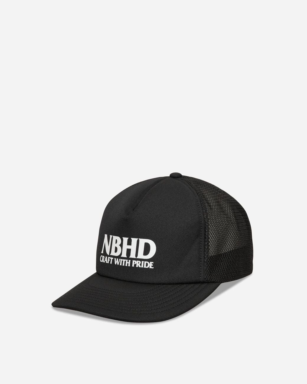 Neighborhood Black Mesh Cap for men