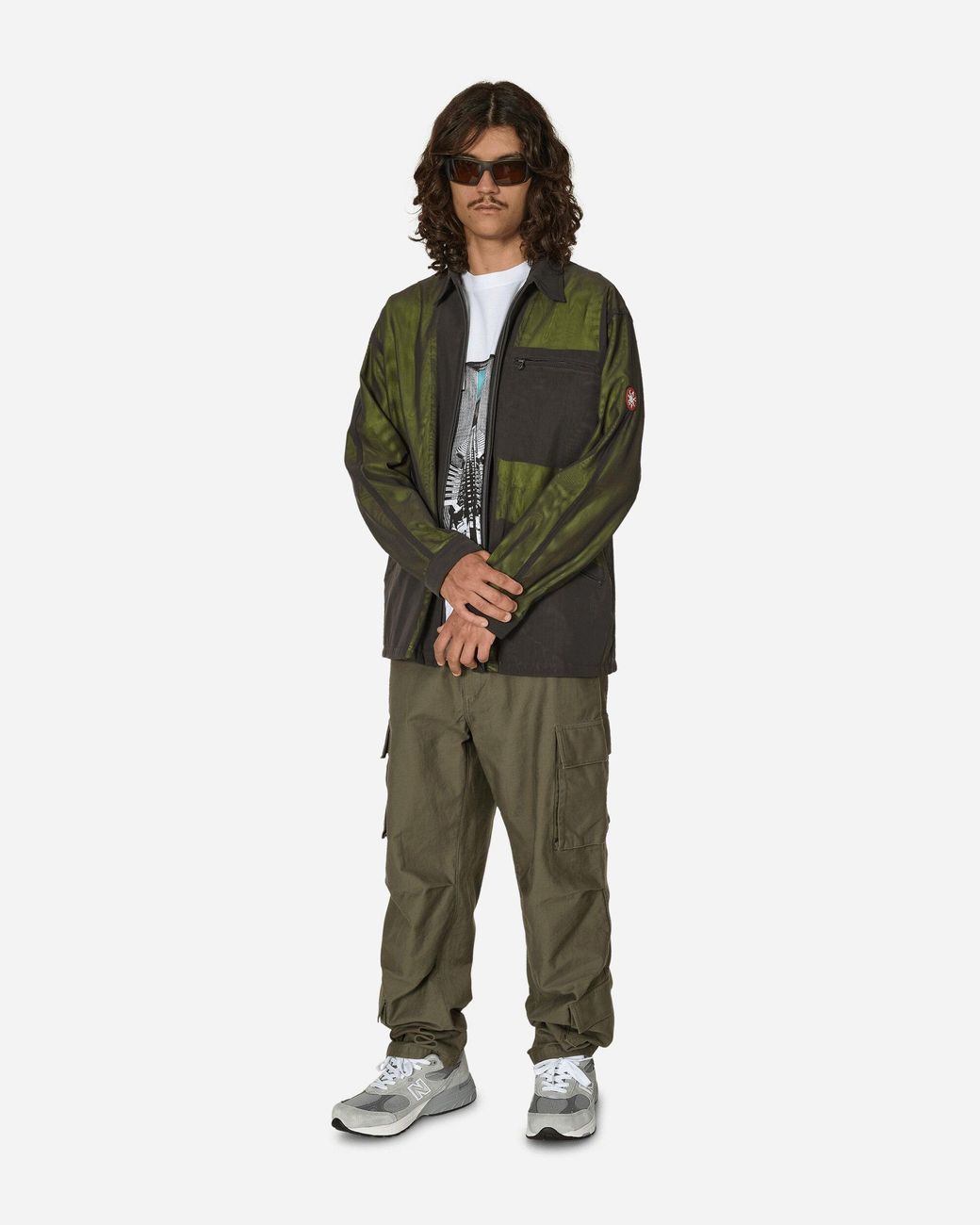 Cav Empt Lined Powernet Zip Jacket Charcoal in Green for Men | Lyst