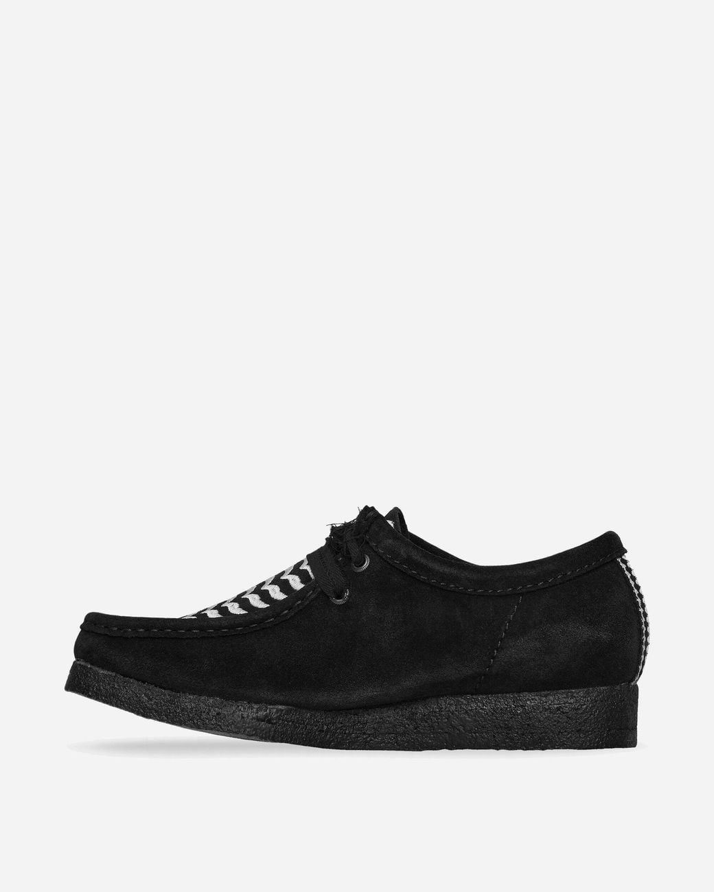 Clarks Black Slam Jam Wallabee Shoes for men