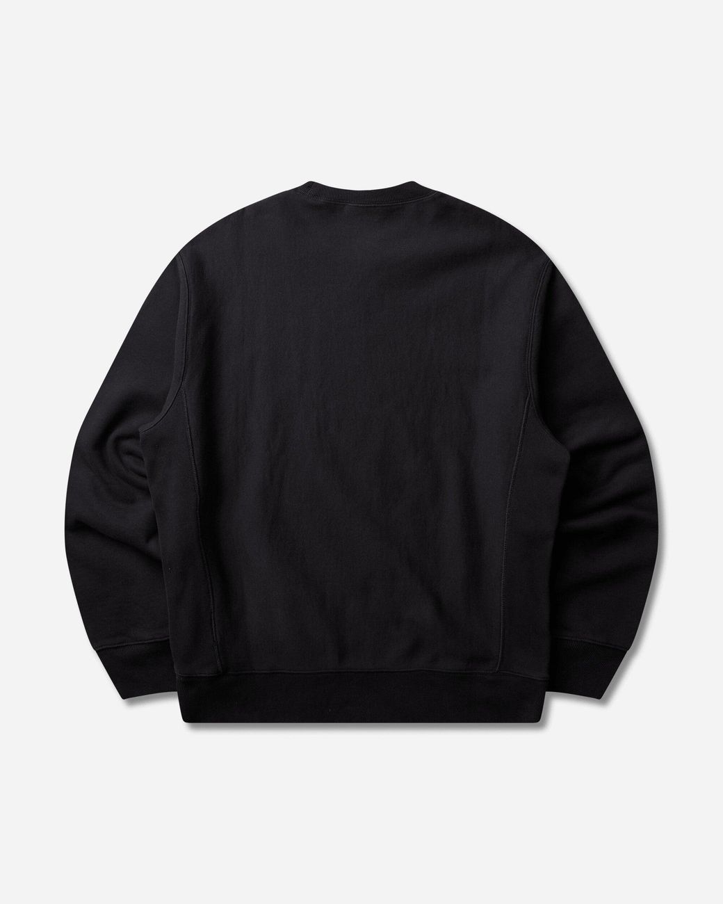 Champion Black Reverse Weave Crewneck Sweatshirt for men