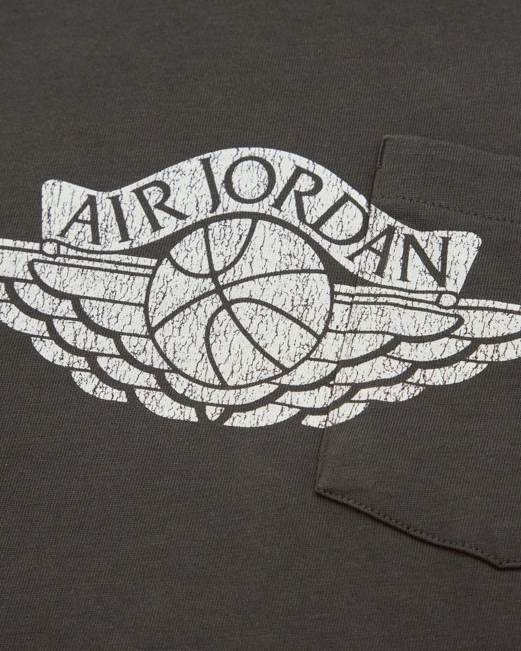 Nike Black Air Jordan Flight Essentials T-Shirt Night Forest for men