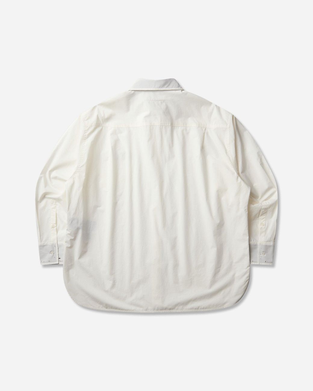 MM6 by Maison Margiela White Men S Cotton Poplin Shirt Off for men