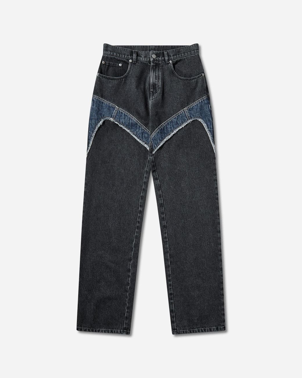 Umbro Blue Mended Denim Pants for men