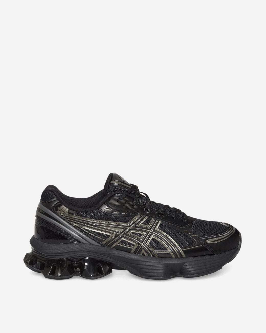 Asics Black Gel-kinetic Fluent Sneakers / Graphite Grey for men