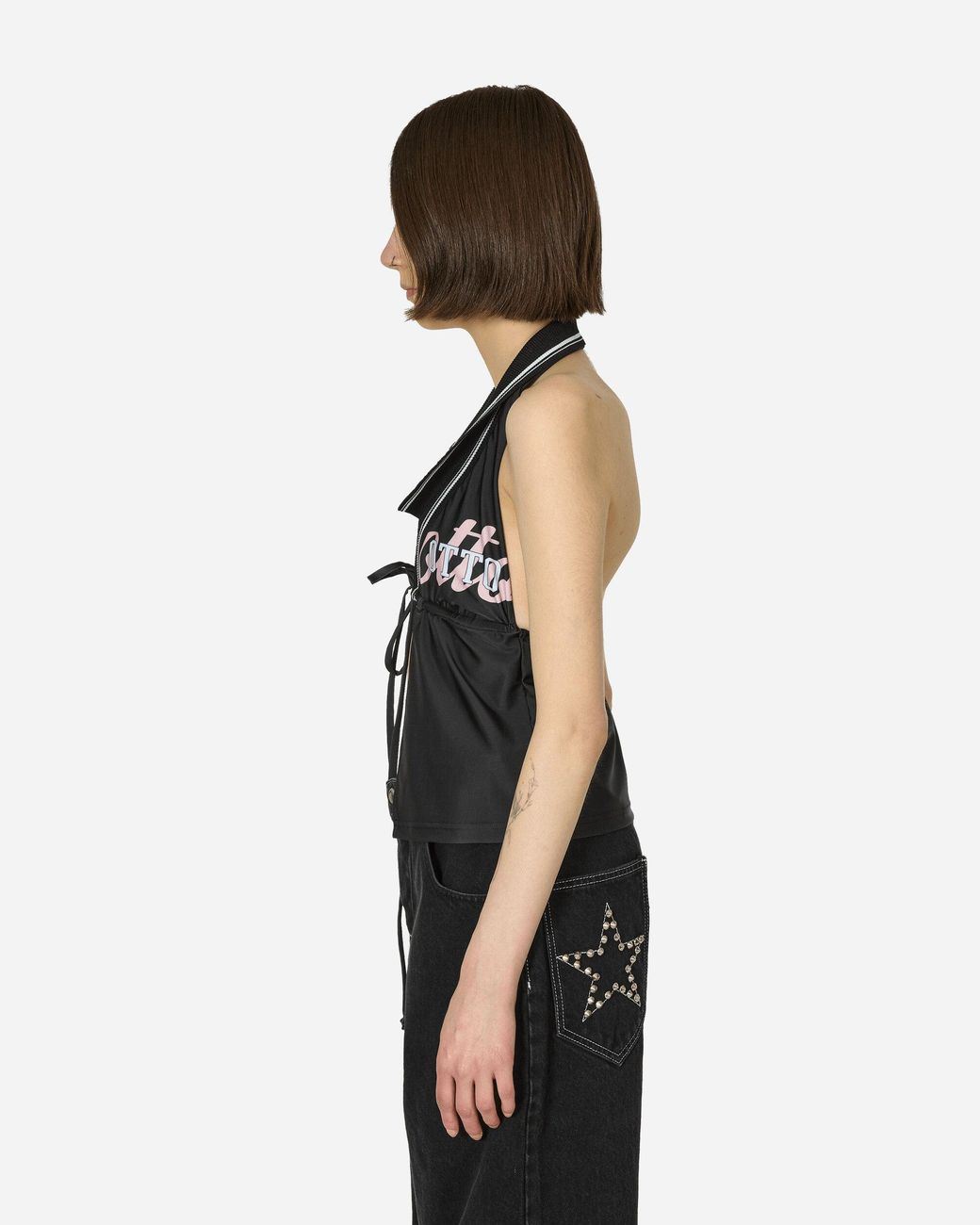 OTTOLINGER Collar Bikini Top in Black | Lyst