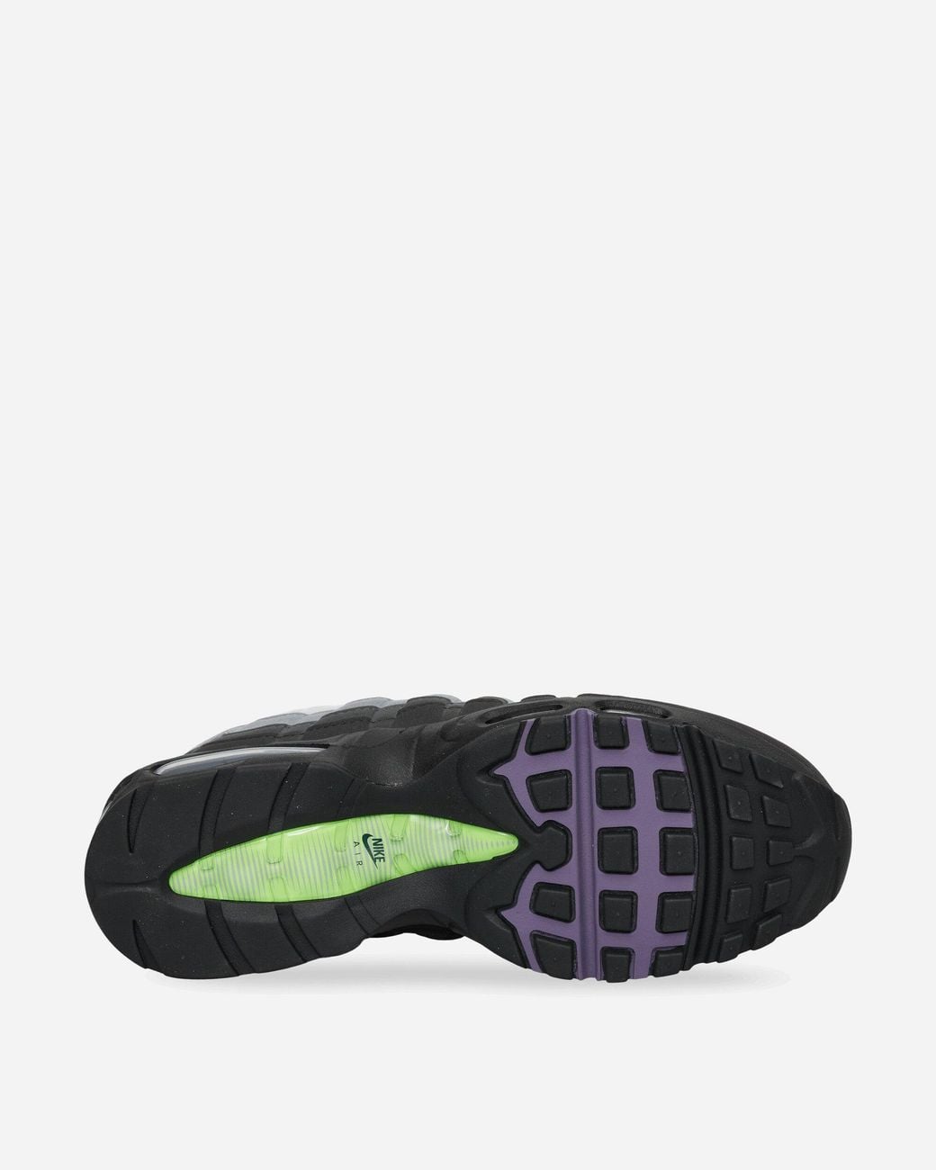 Nike Black Air Max 95 Big Bubble Premium Sneakers for men