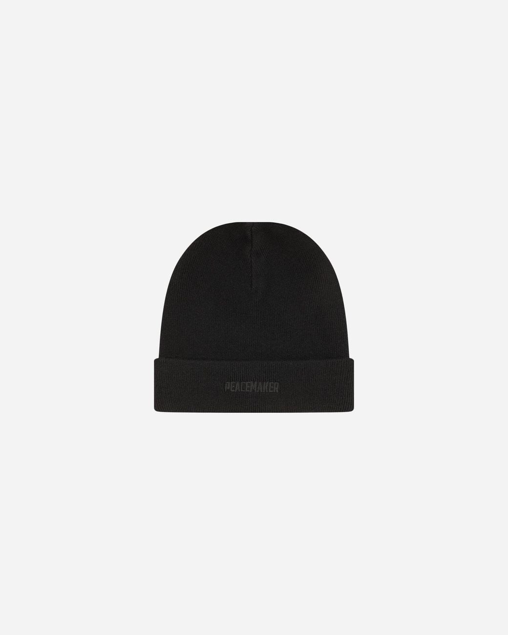 Oamc Peacemaker Black Wool Beanie for men