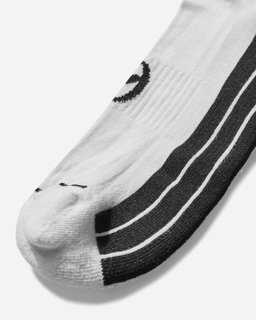 No Problemo White Logo Socks for men