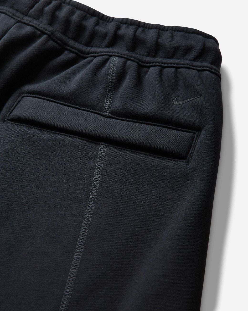 Nike Gray Tech Boreas Therma-Fit Open-Hem Pants Anthracite for men