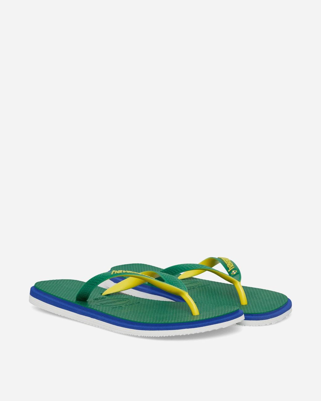 Havaianas Green Brasil Twist Flip Flops for men