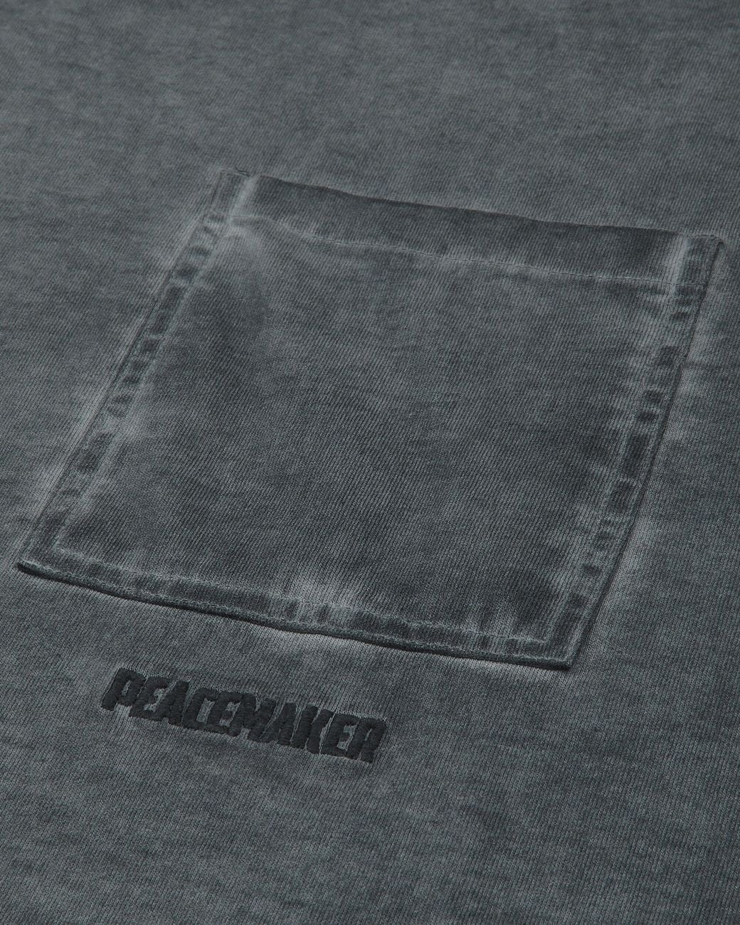 Oamc Peacemaker Blue S Velcro Applique Longsleeve T-Shirt Light for men