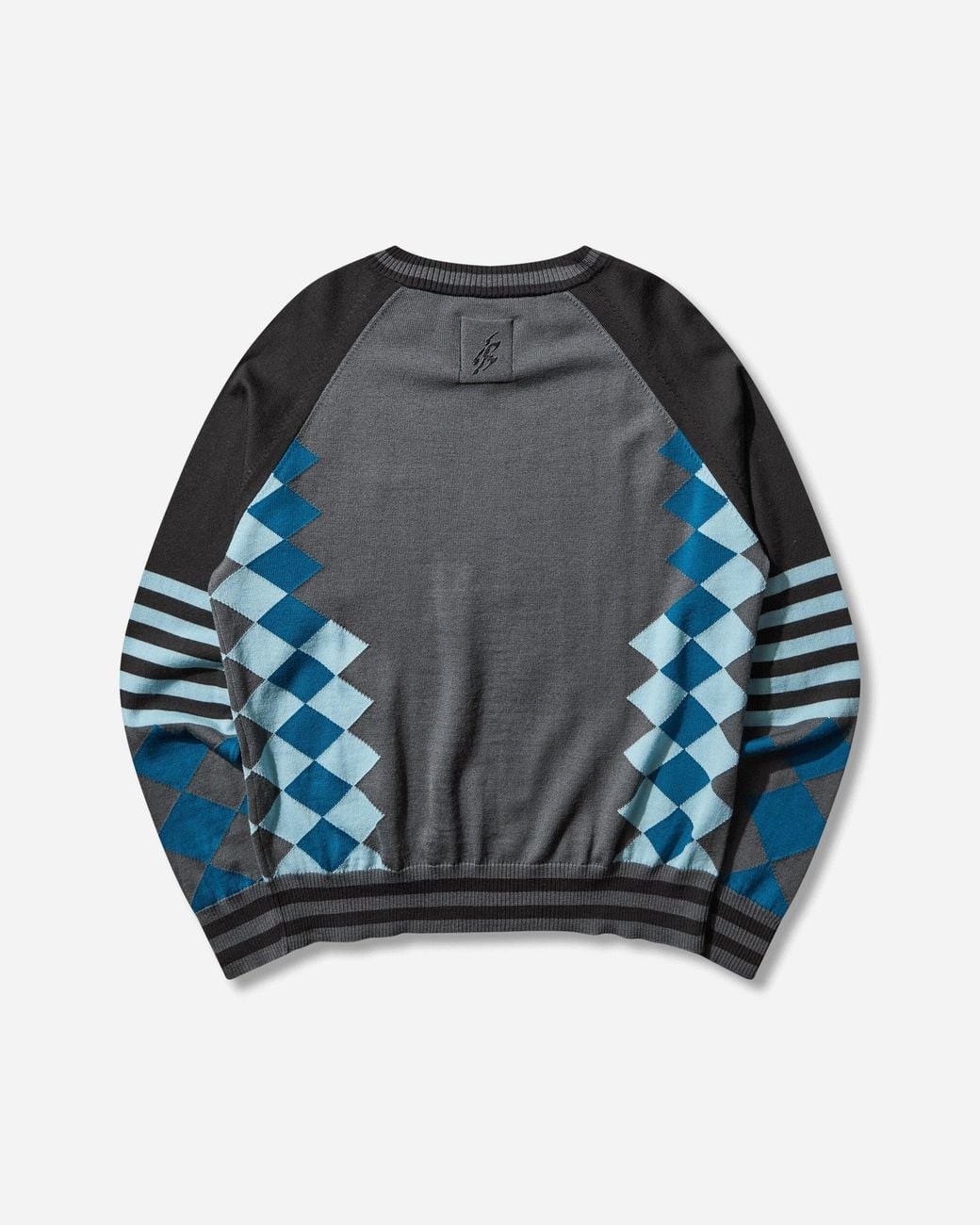 Asics Blue Novalis Laricoid Knit Jumper Anchor / Sky for men