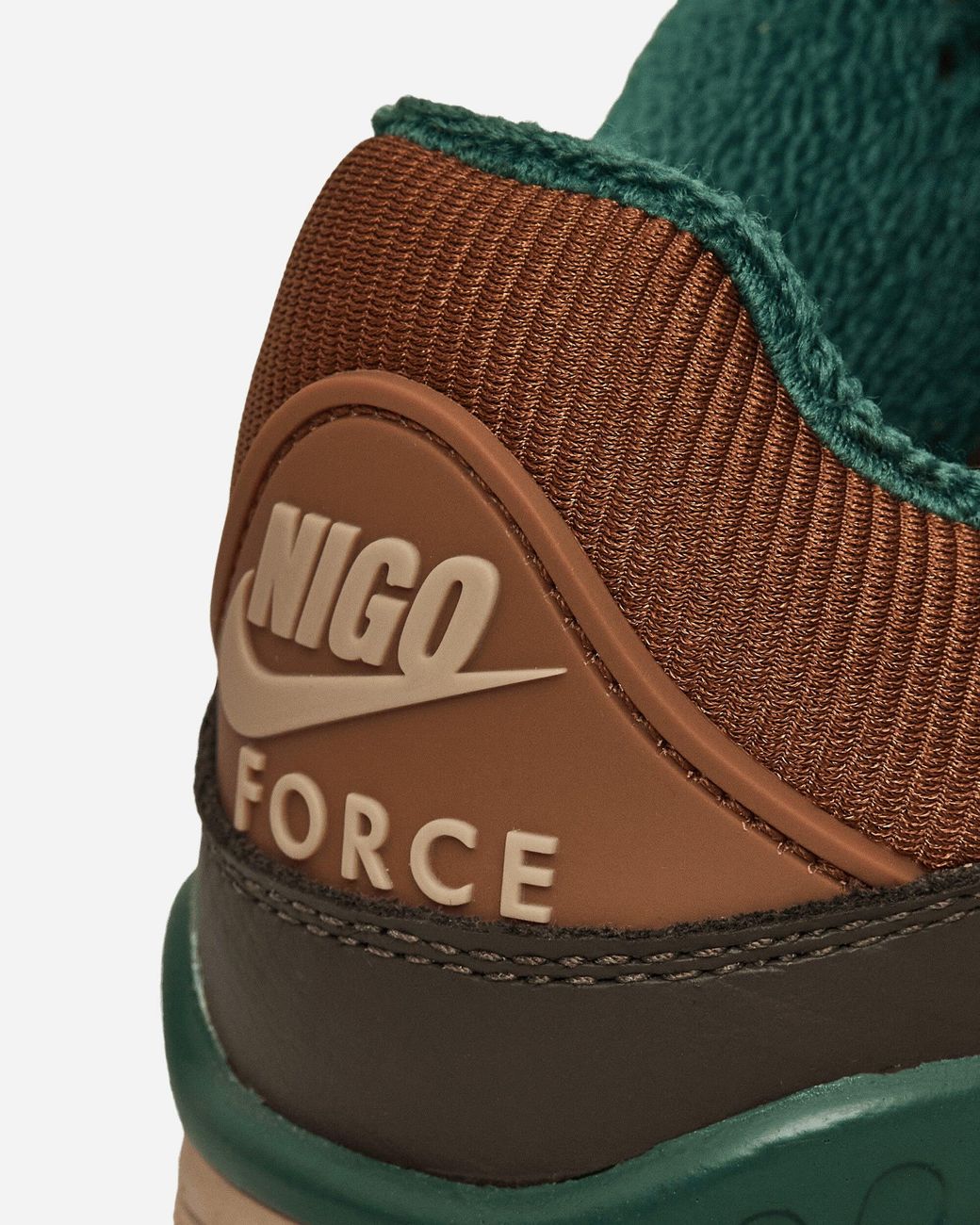 Nike Brown Nigo Air Force 3 Low Sneakers Baroque Pecan for men