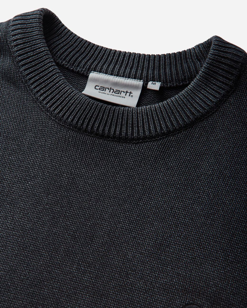 Carhartt Blue Kori Sweater (Garment Dyed) for men