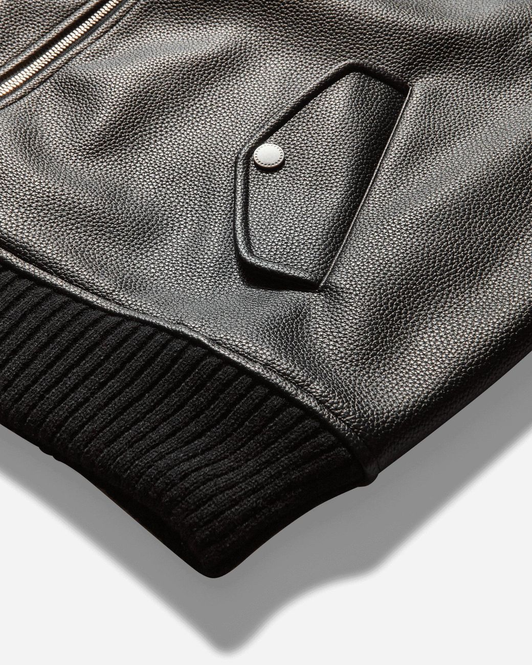 AFB Men S Studded Bomber Jacket in Black for Men | Lyst UK