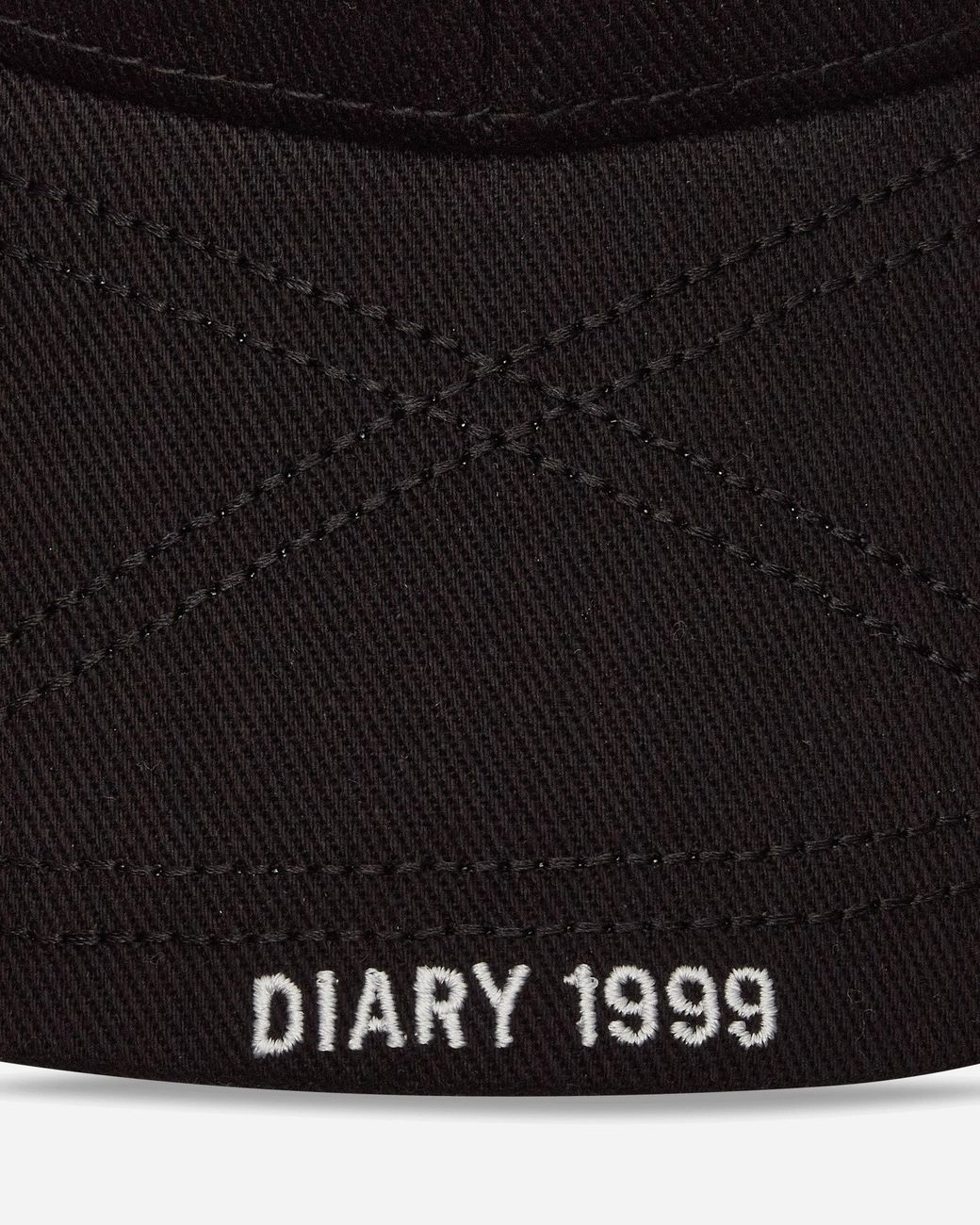 DIARY 1999 Black Eyelet Cap for men