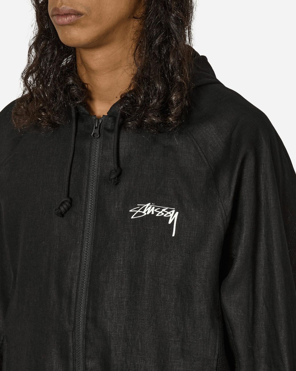 Nike Stüssy Linen Shell Jacket in Black for Men | Lyst Nike Stüssy Linen Shell Jacket in Black for Men | Lyst