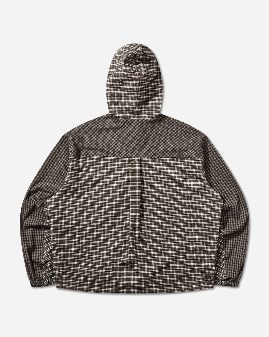 Umbro Gray Double Plaid Overshirt Dark for men