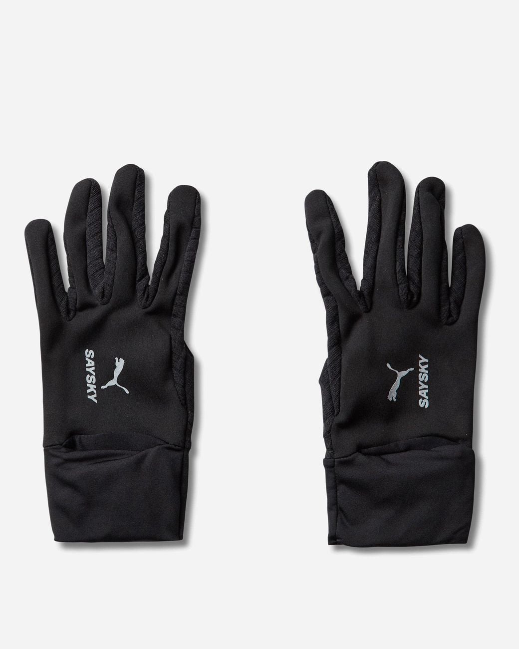 PUMA Black Saysky Storm Shield Fingered Gloves for men
