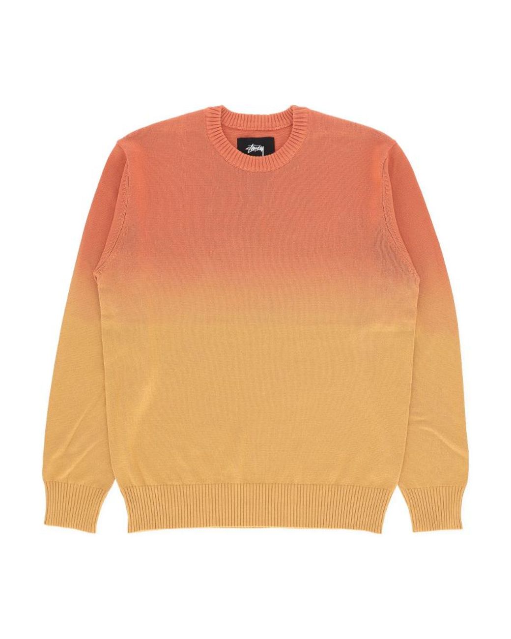 Stussy Fade Stripe Knitwear in Orange for Men | Lyst