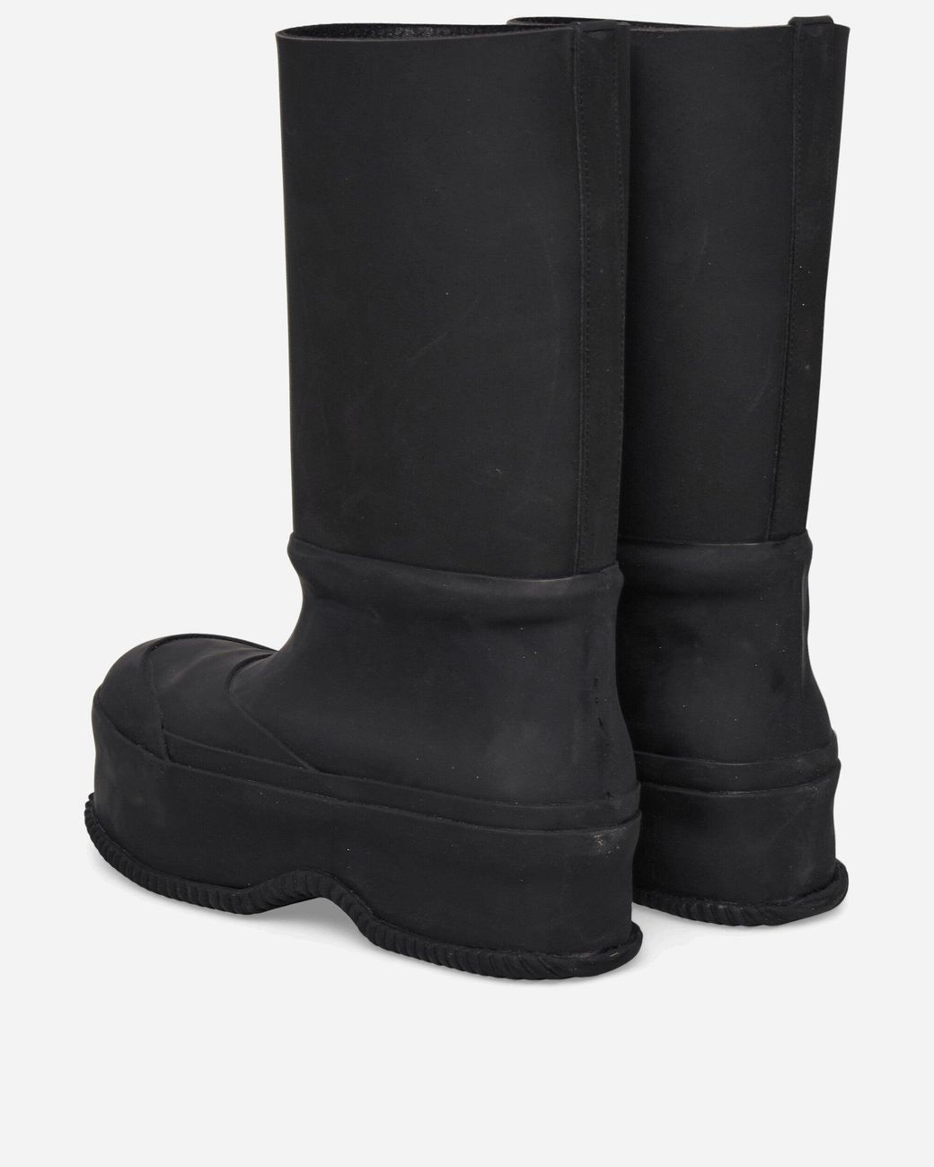 Matthew Williamson Black Hi Rubber Boots for men
