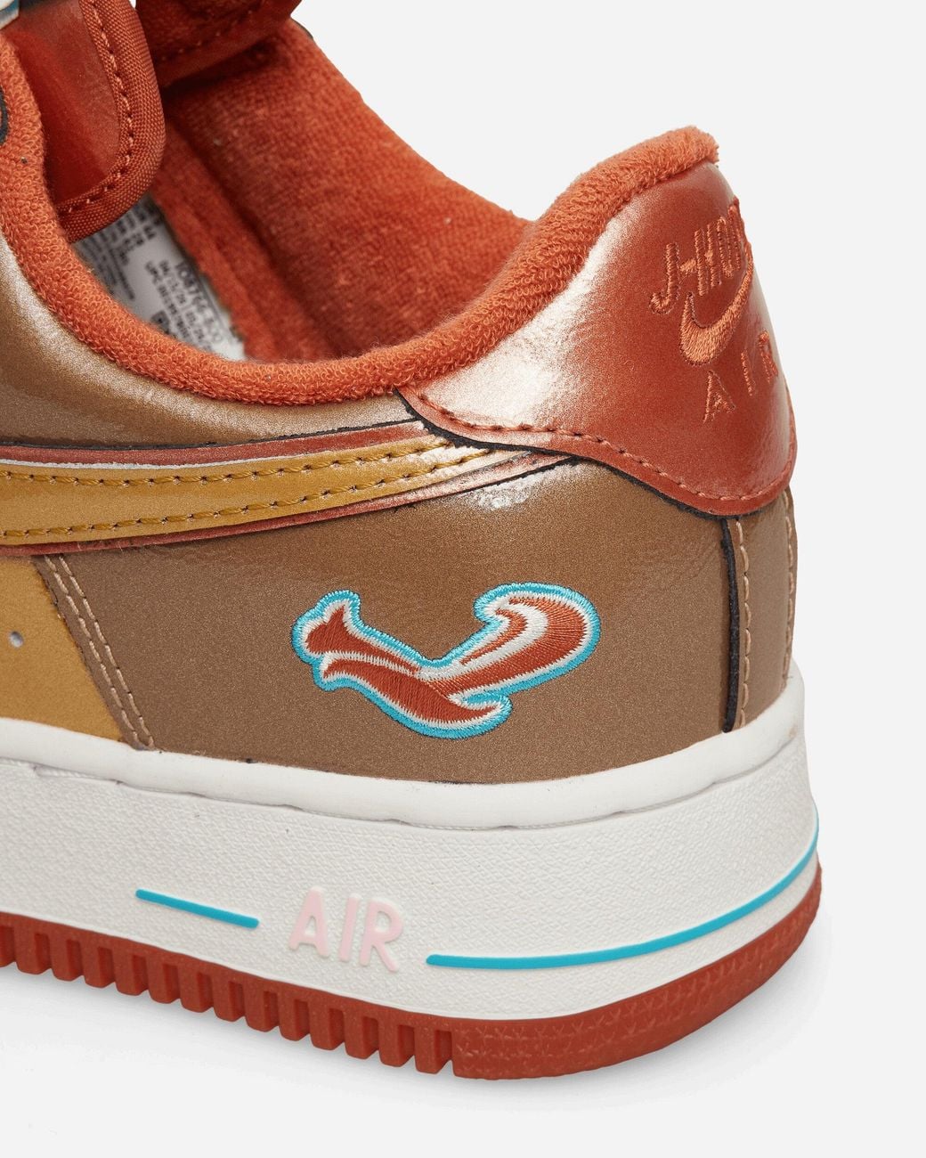Nike Pink Nigo X J-Hope Air Force 1 01 Sneakers Burnt Sunrise Metallic for men