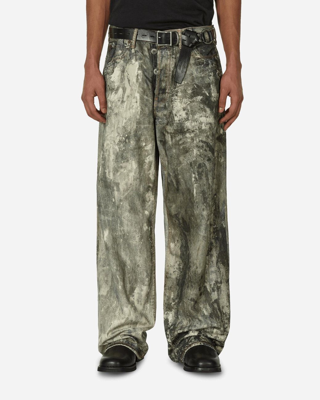 パンツ Acne Studios LOOSE fit trousers 1981M 50 Acne Studios - Loose fit trousers - 1981M - Mid Blue