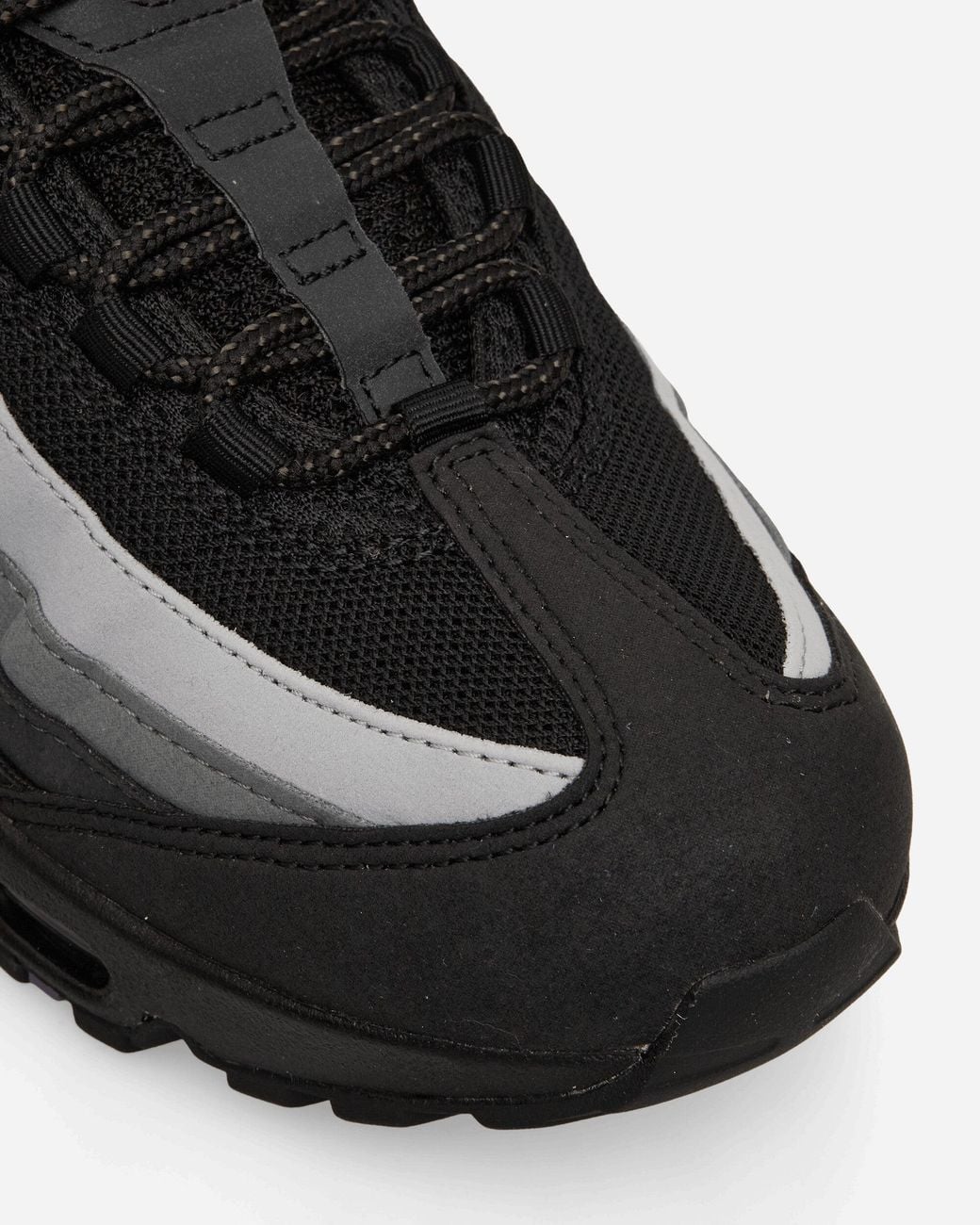 Nike Black Air Max 95 Big Bubble Premium Sneakers for men