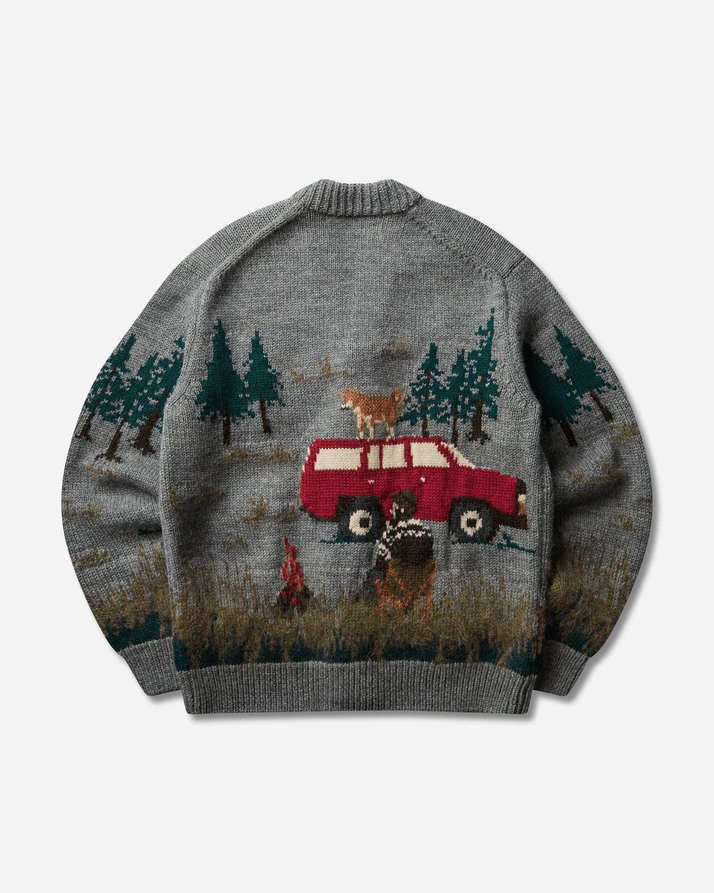Junya Watanabe Gray S Camping Cardigan for men