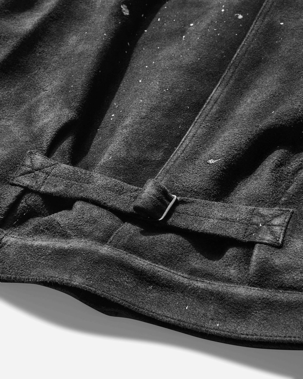 Neighborhood Men S Drip Suede Jacket in Black for Men | Lyst