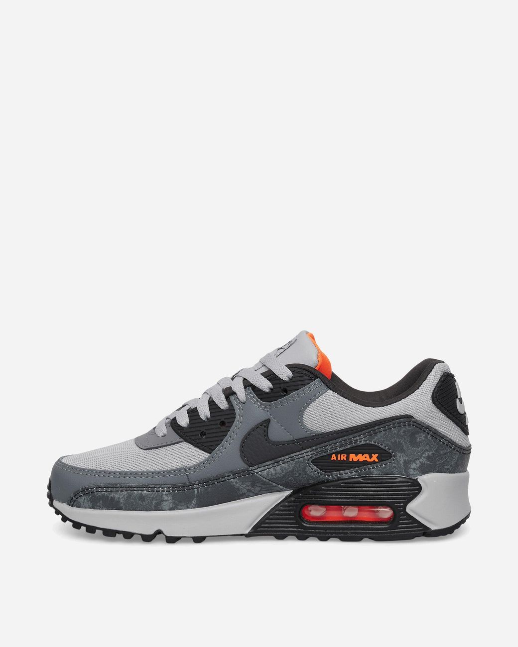 Nike Gray Air Max 90 Premium Cinder Cone Sneakers Smoke Grey / Black for men