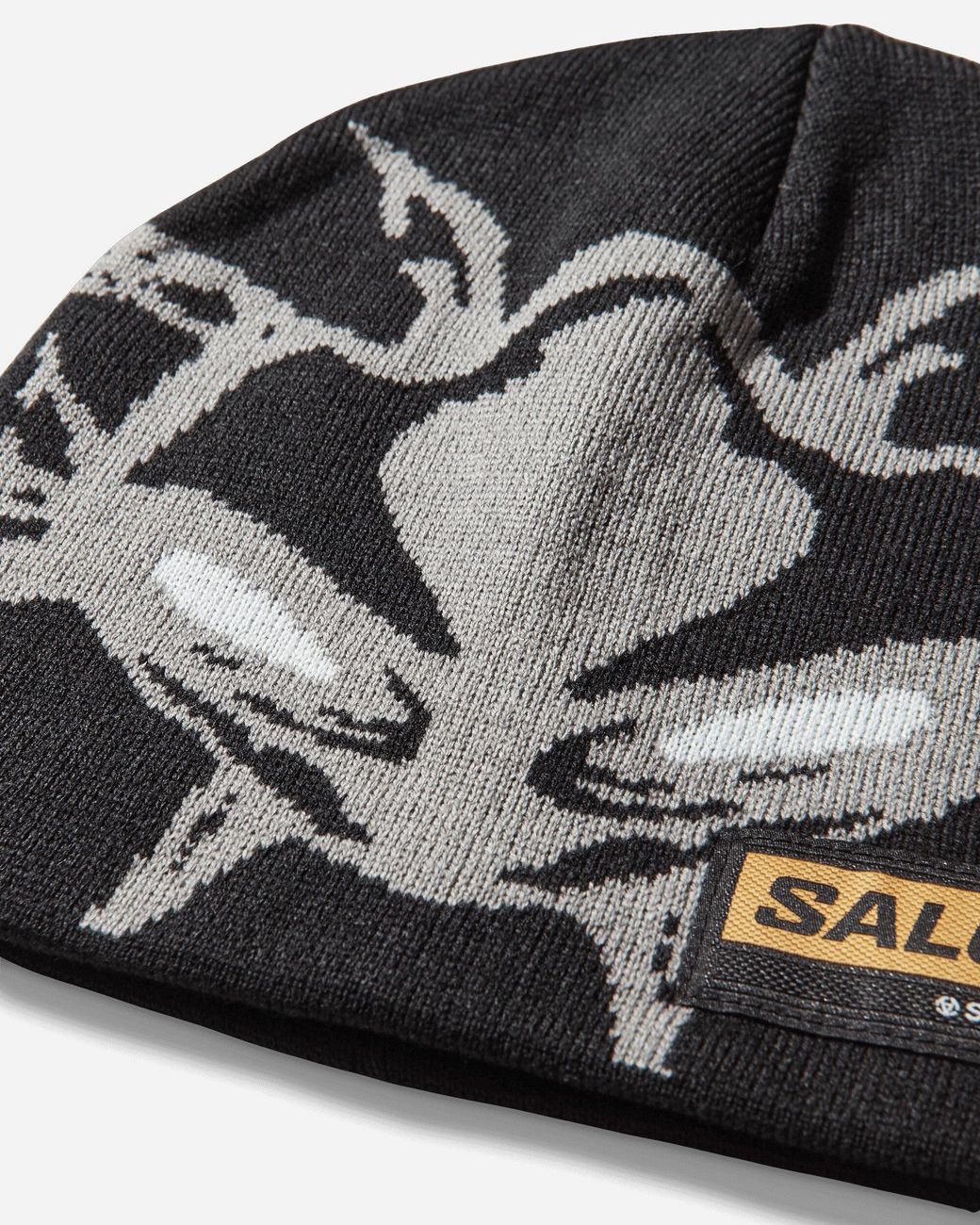 Salomon Slam Jam Beanie Deep Castlerock in Black for Men | Lyst