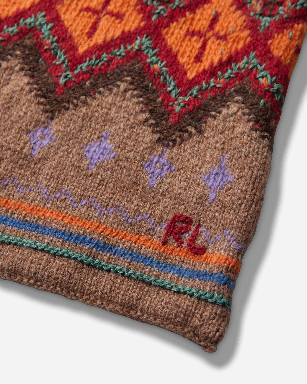 Polo Ralph Lauren Multicolor Fair Isle Scarf Natural for men