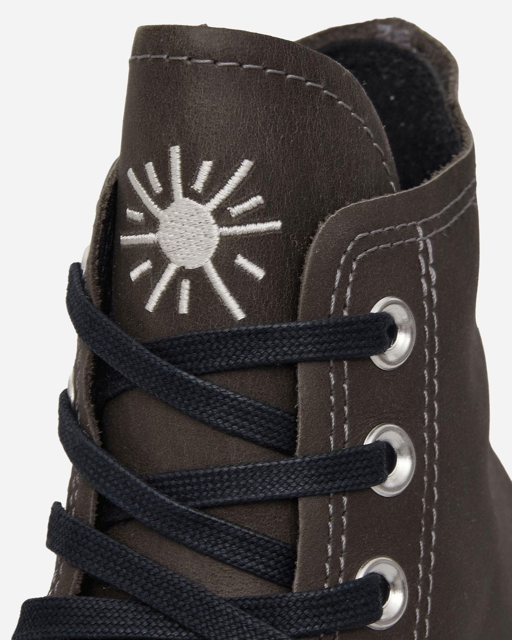 Converse Black Chuck 70 Vintage Leather Sneakers for men