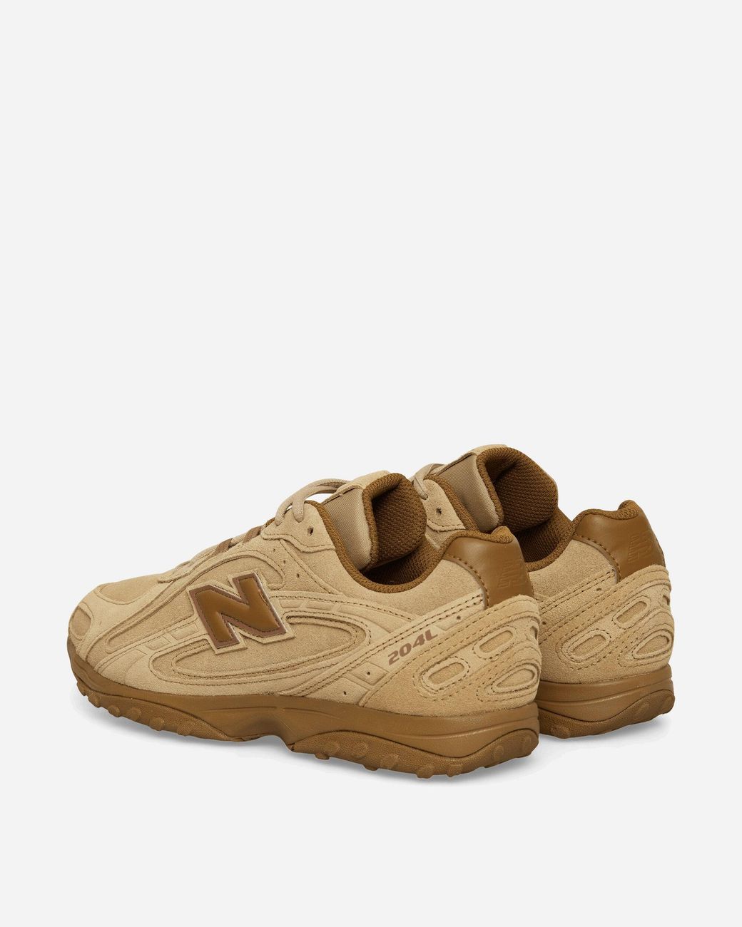 New Balance Brown 204L Sneakers Quicksand Bark for men