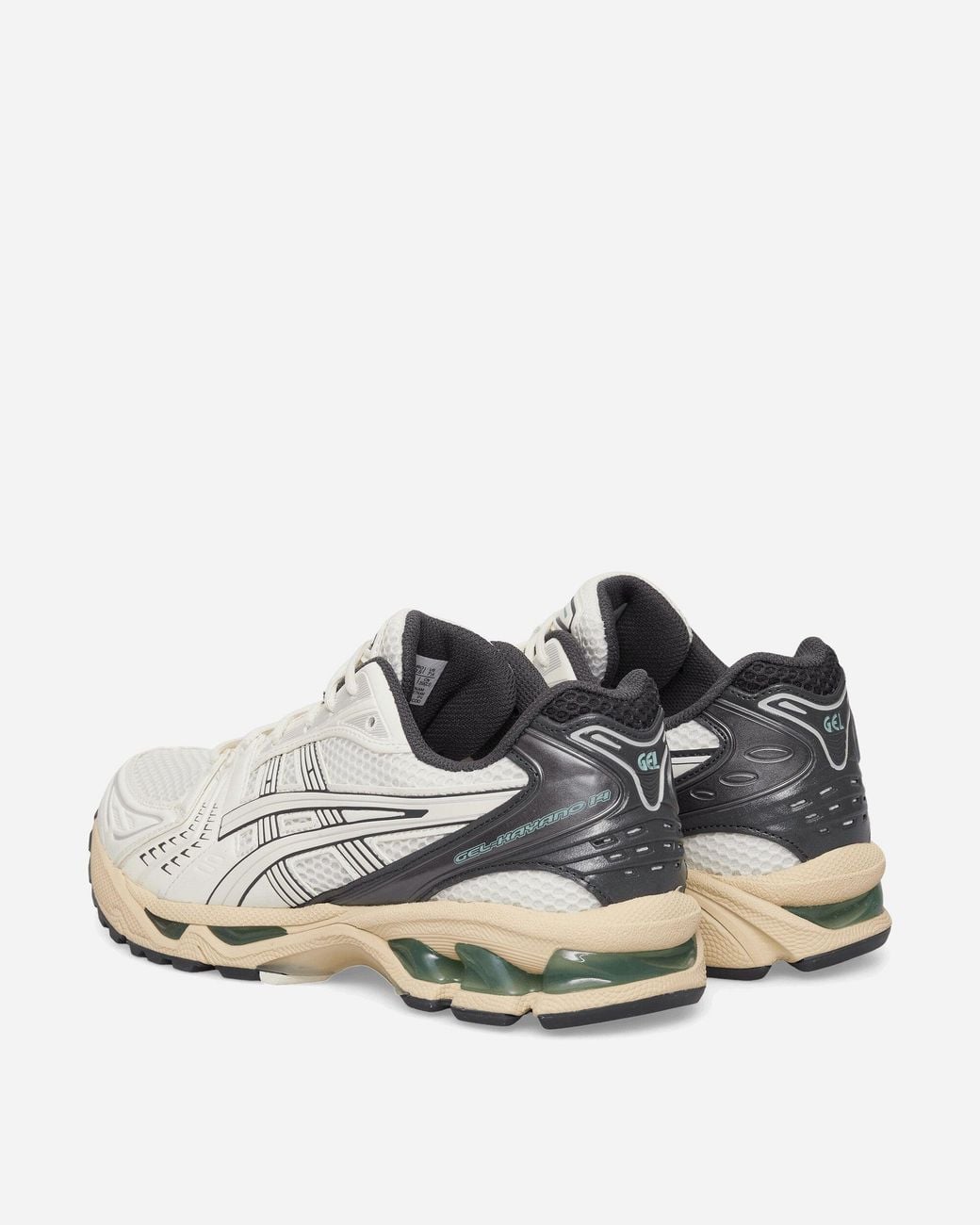 Asics White Gel-kayano 14 Sneakers Cream / Obsidian Grey for men