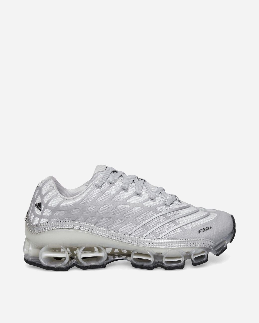 Adidas Gray Megaride F50 Sneakers Silver Metallic / Matte Silver for men