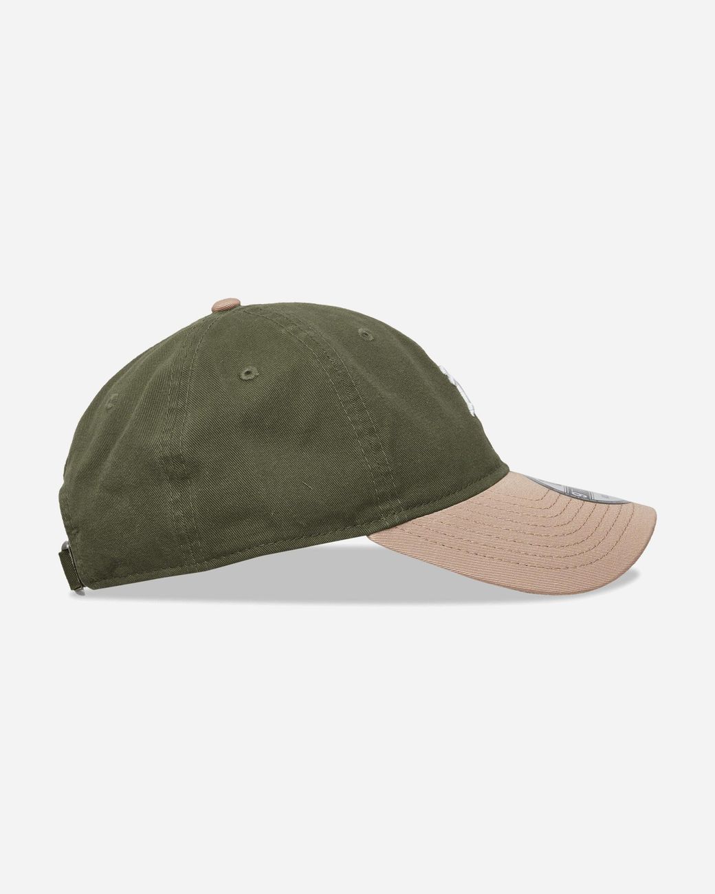 KTZ Green Athletics Mlb Washed Contrast 9twenty Adjustable Cap for men