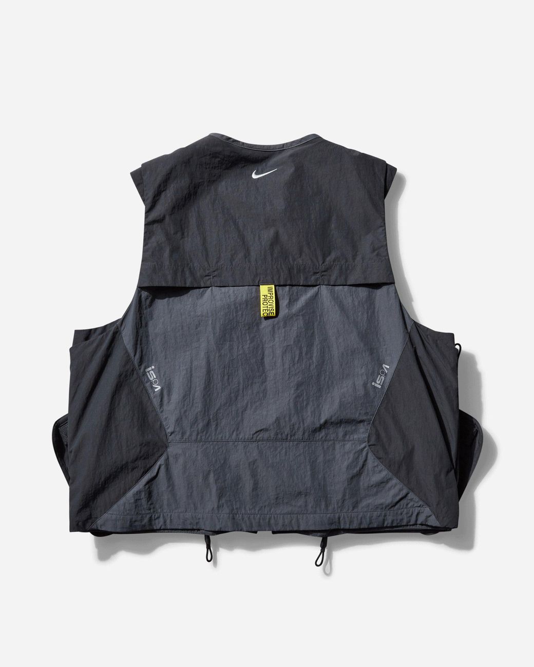Nike ISPA Modular Multi-Pocket Vest in Black for Men | Lyst