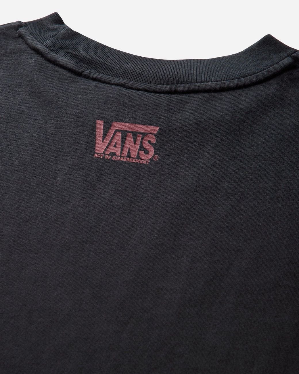 Vans Black Act Of Disagreement Braces T-Shirt for men