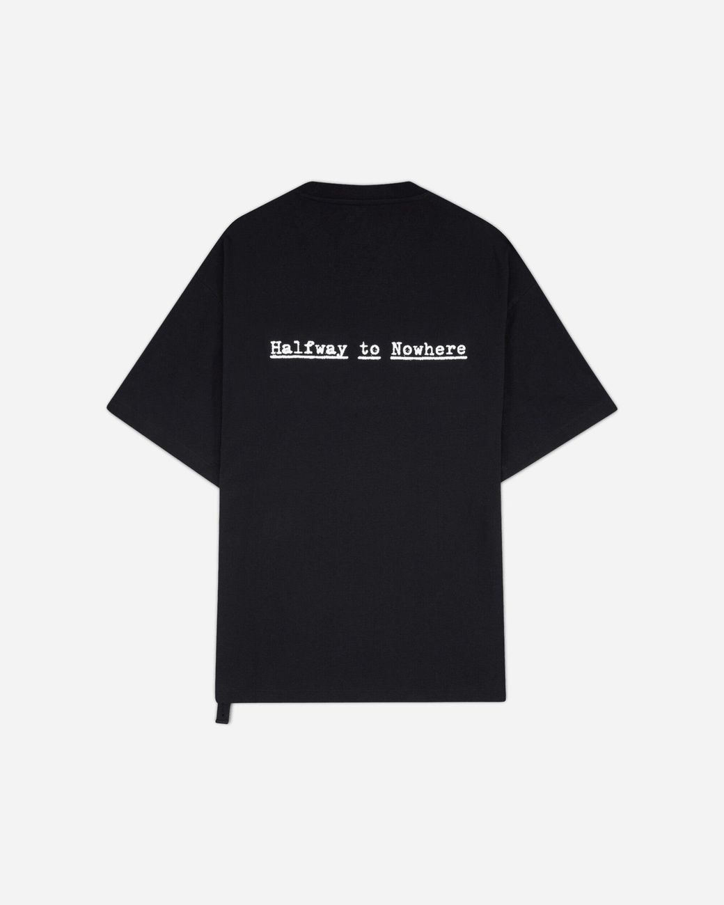 Oamc Peacemaker Black Halfway To Nowhere Print Regular Fit T-Shirt for men