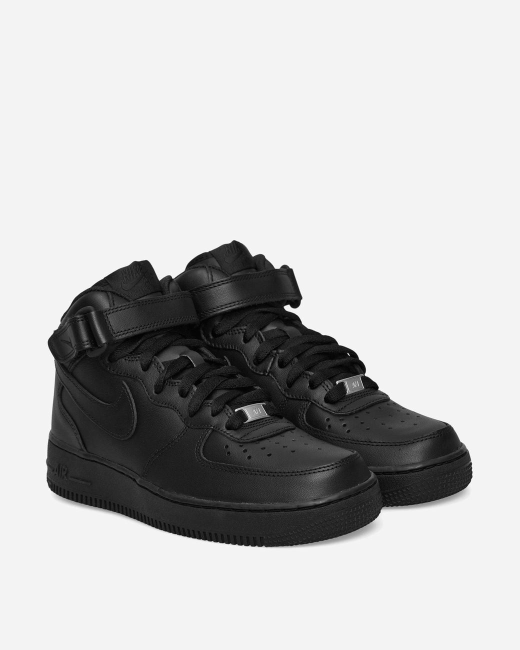 Nike Black Air Force 1 Mid 07 Sneakers for men
