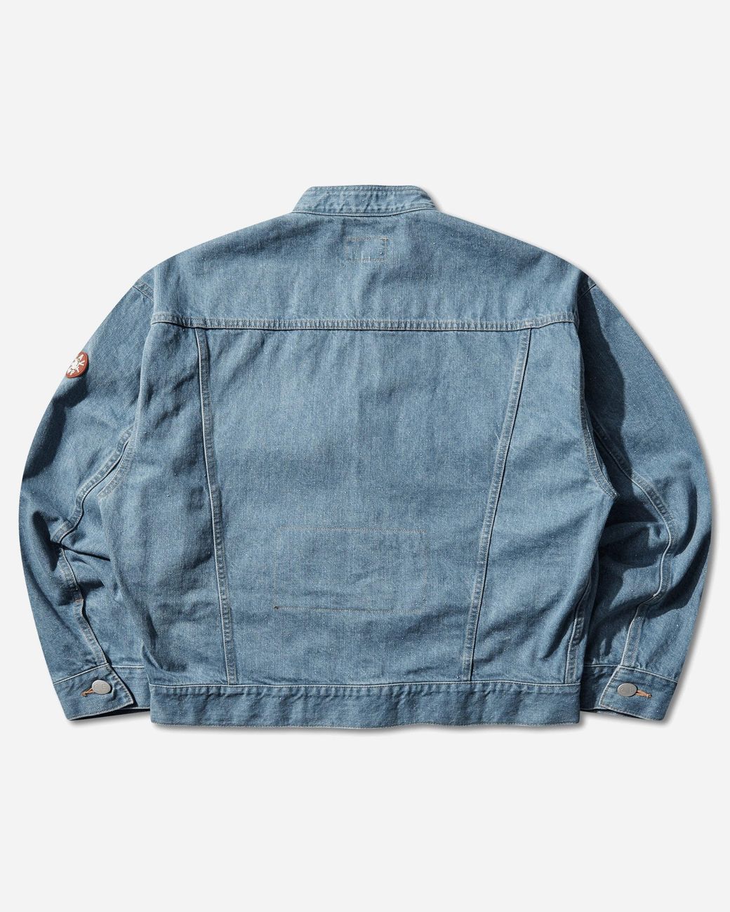 Cav Empt Blue Washed Nep Denim Trucker Jacket for men