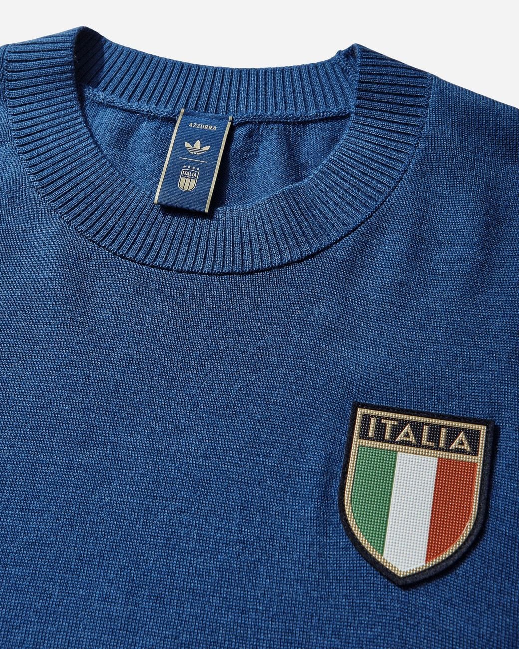 Adidas Blue S Italy 70S Jersey Team Royal for men